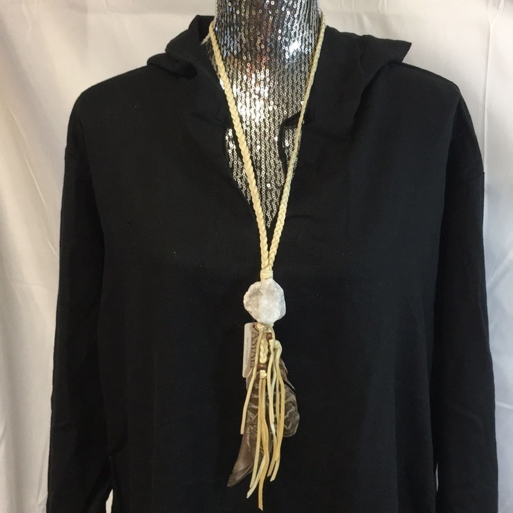 Free people into the wild Astali droozy necklace